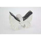 Load image into Gallery viewer, Mystical Flying White Owl with Spell Book Wings - 21cm

