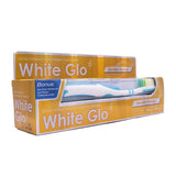 Load image into Gallery viewer, 2 Pack White Glo Smokers Formula Toothbrush &amp; Toothpaste - 100ml
