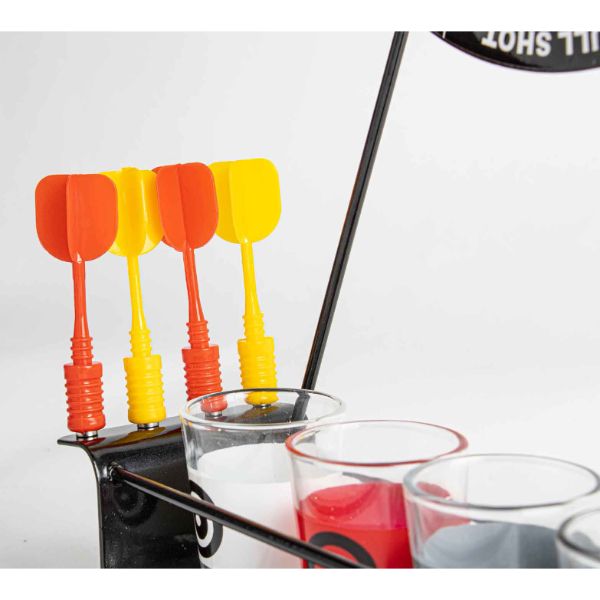 Drinking Darts Including 4 Shots & 4 Darts - 20cm x 28cm