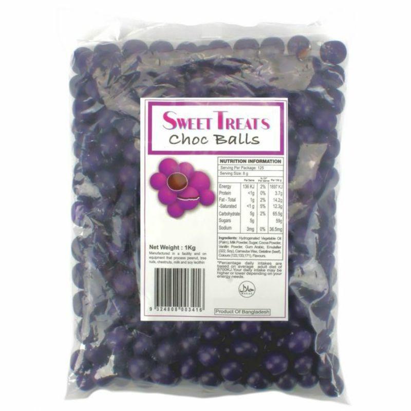 Purple Chocolate Balls - 1kg