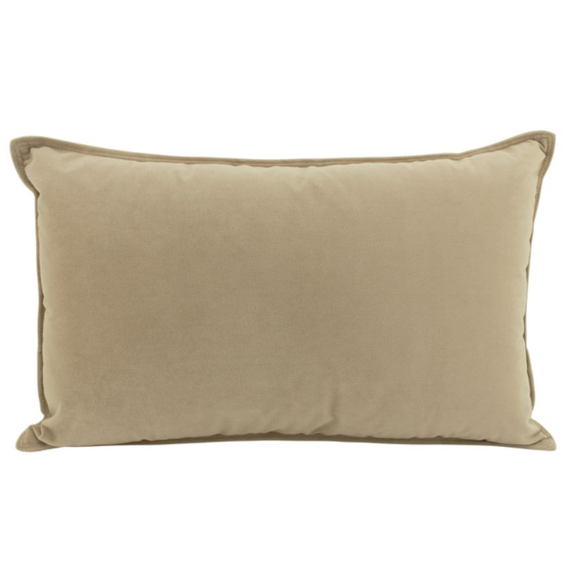Fawn Velvet Cushion - 30cm x 50cm