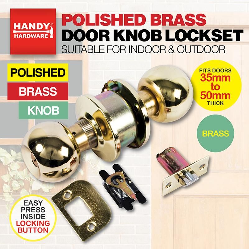 Gold Entrance Door Lock