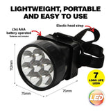 Load image into Gallery viewer, Ultra Bright 7 LED Headlights
