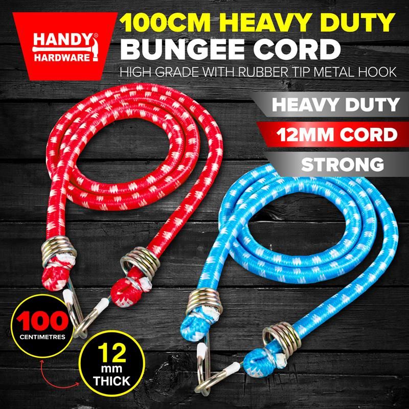 Heavy Duty Bungee Cord - 100cm x 1.2cm