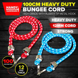 Load image into Gallery viewer, Heavy Duty Bungee Cord - 100cm x 1.2cm
