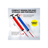 Load image into Gallery viewer, 2 Pack Compact Design Portable Sports Pump - 30cm
