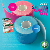 Load image into Gallery viewer, Kinesiology Fabric Tape For Muscle Pain - 5cm x 5cm
