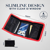 Load image into Gallery viewer, Velcro Nylon Surf Trifold Wallet - 8.5cm x 12.5cm x 1.5cm
