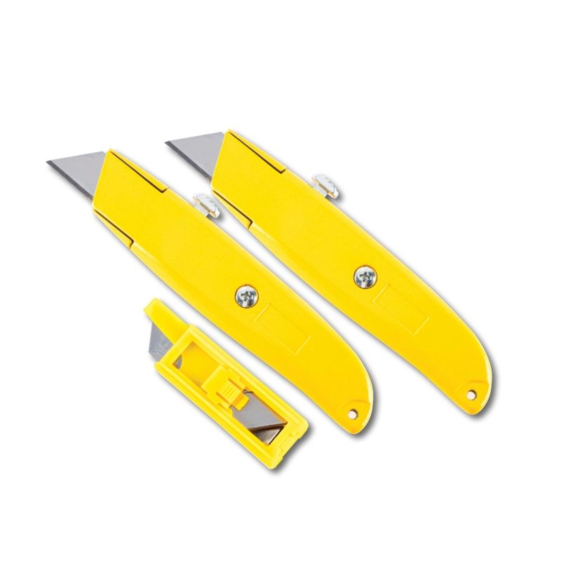 Metal Body Utility Knife with 10 Blades