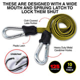 Load image into Gallery viewer, Heavy Duty Flat Bungee Cord - 125cm
