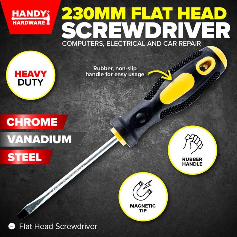 Flat Head Screwdriver - 23cm
