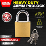Load image into Gallery viewer, Heavy Duty Pad Lock - 48mm
