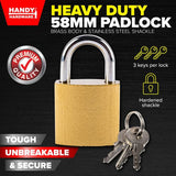 Load image into Gallery viewer, Heavy Duty Pad Lock - 58mm
