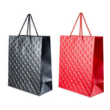 Load image into Gallery viewer, Gold Diamond Large Gift Bag - 26cm x 32cm x 12cm
