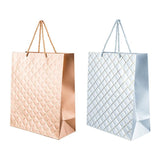 Load image into Gallery viewer, Gold Diamond Large Gift Bag - 26cm x 32cm x 12cm
