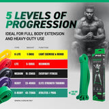 Load image into Gallery viewer, Green Resistance Training Band X-Heavy - 208cm x 4.5mm x 29mm
