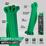 Load image into Gallery viewer, Green Resistance Training Band X-Heavy - 208cm x 4.5mm x 29mm
