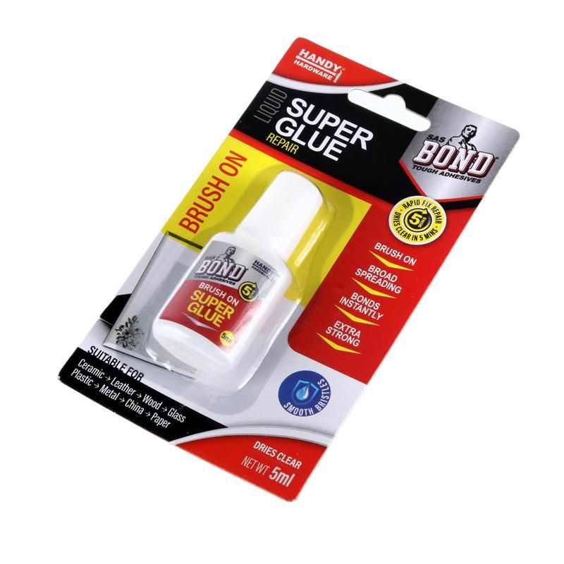 Liquid Super Glue Brush On - 5ml