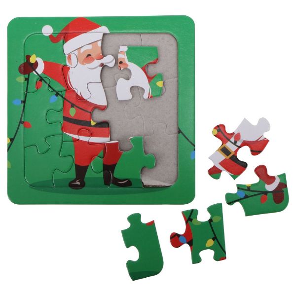 3 Pack Toy Puzzle Christmas - 14cm x 14cm