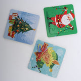 Load image into Gallery viewer, 3 Pack Toy Puzzle Christmas - 14cm x 14cm
