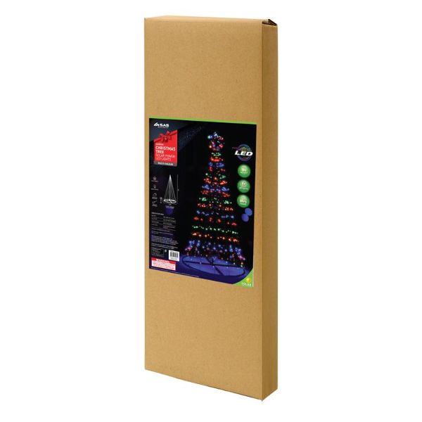 Solar Light Christmas Tree - 3m