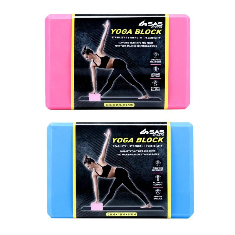 Exercise Yoga Block - 23cm x 15cm x 9.5cm