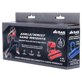 Load image into Gallery viewer, Ankle &amp; Wrist Sand Weights - 24cm x 8.5cm x 7cm
