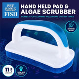 Load image into Gallery viewer, Fish Aquarium Hand Held Scrubber - 11cm x 6cm x 7cm
