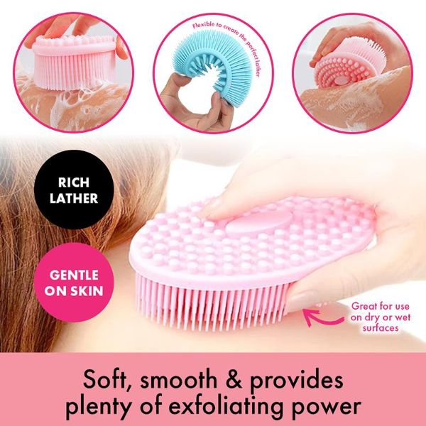 2-In-1 Silicone Body Scrubber