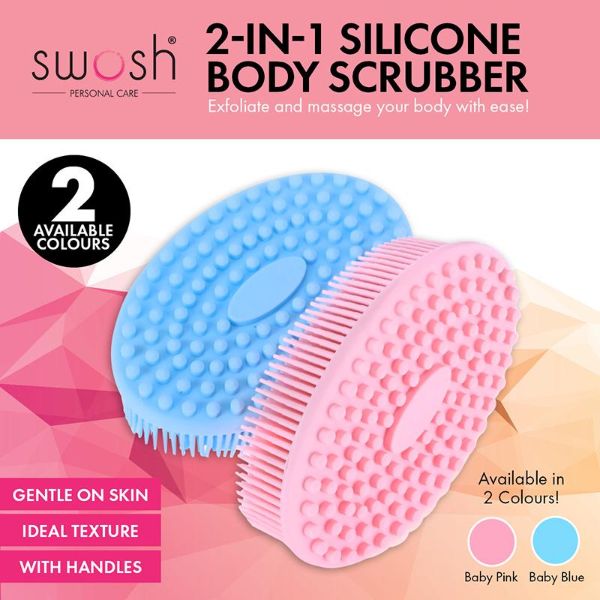 2-In-1 Silicone Body Scrubber