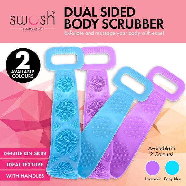 Dual Sided Body Scrubber - 70cm