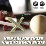 Load image into Gallery viewer, Pool, Snooker, Billiard Cross Rest With Handle - 145cm x 1.2cm
