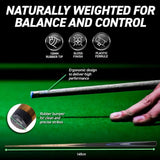 Load image into Gallery viewer, Pool, Snooker, Billiard Cue - 145cm x 1cm Head) Wooden
