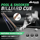 Load image into Gallery viewer, Pool, Snooker, Billiard Cue - 145cm x 1cm Head) Wooden
