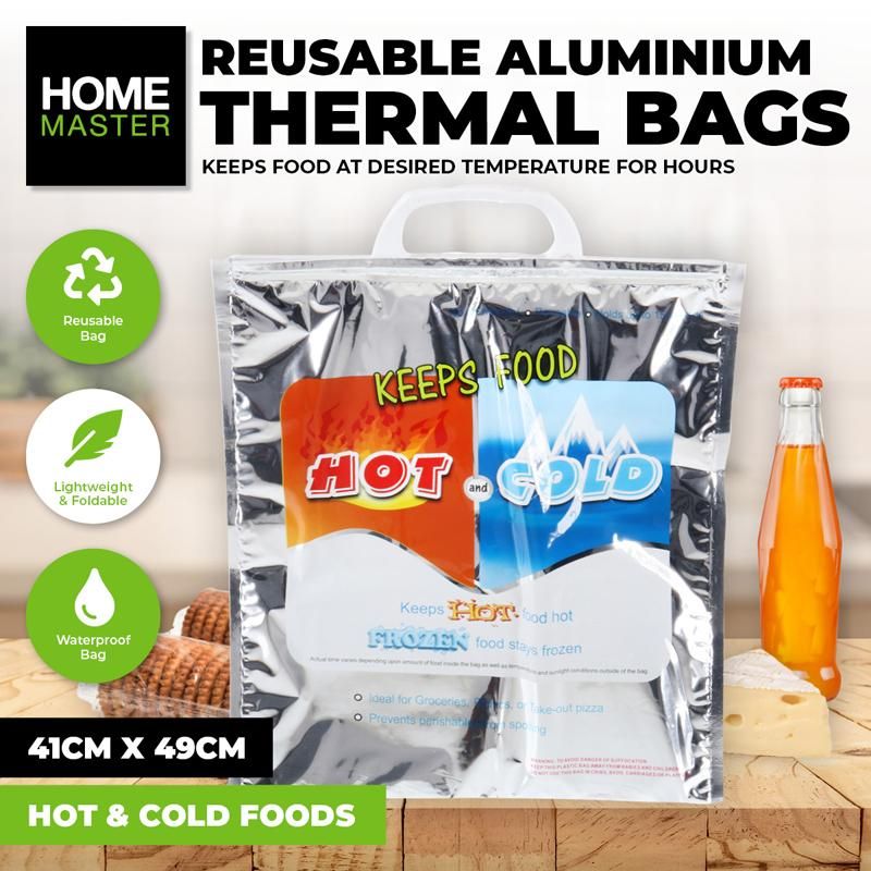 Reusable Aluminium Thermal Bag - 41cm x 49cm