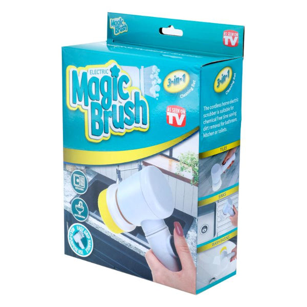 3 in 1 Handheld Electric Magic Cleaning Brush Tool Kit