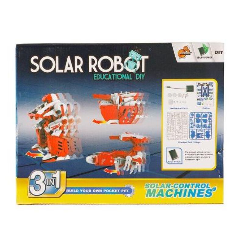 3 In 1 Solar Robot Educational DIY