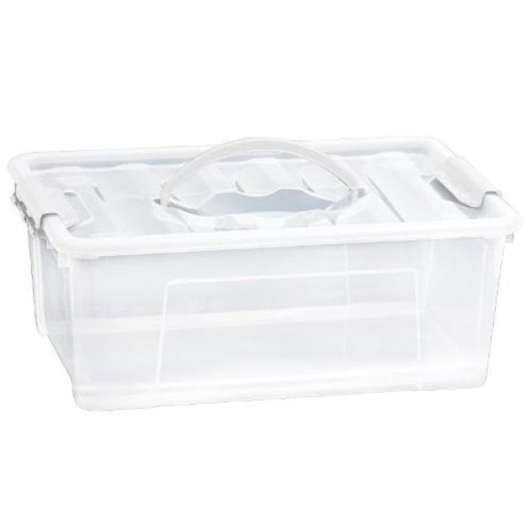 Shallow Storage Box 20L - 45.5cm x 32cm x 18cm