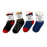 Load image into Gallery viewer, Boys Retro Sherpa Socks - Size 4-7
