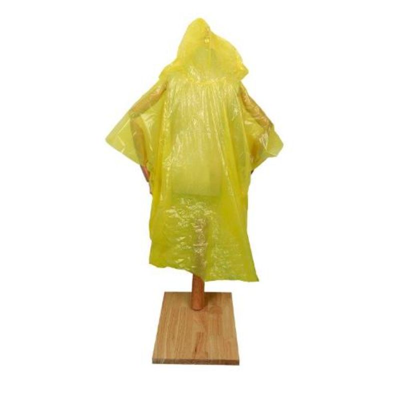 Yellow Kids Poncho - One Size Fits Most