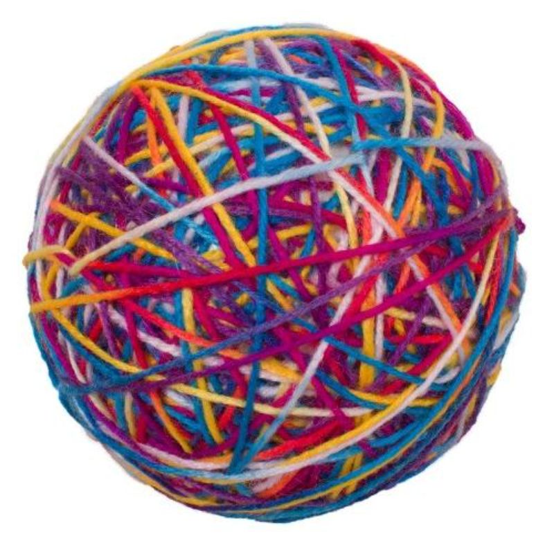Cat Yarn Ball - 10cm