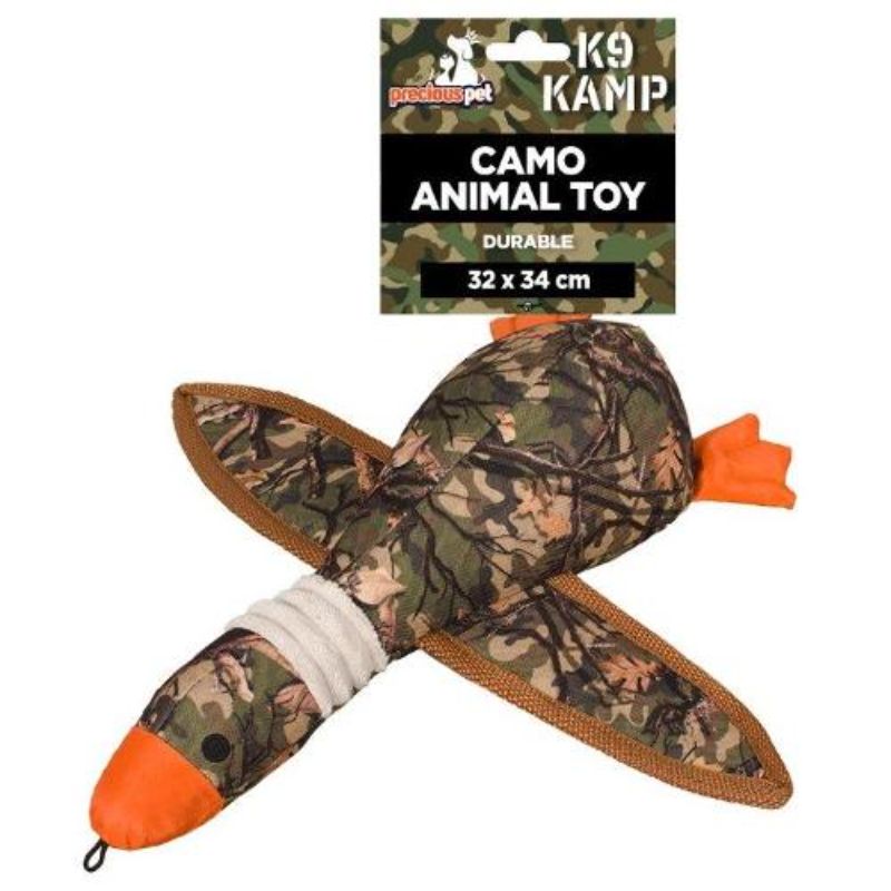 Pets Camo Duck Toy - 34cm