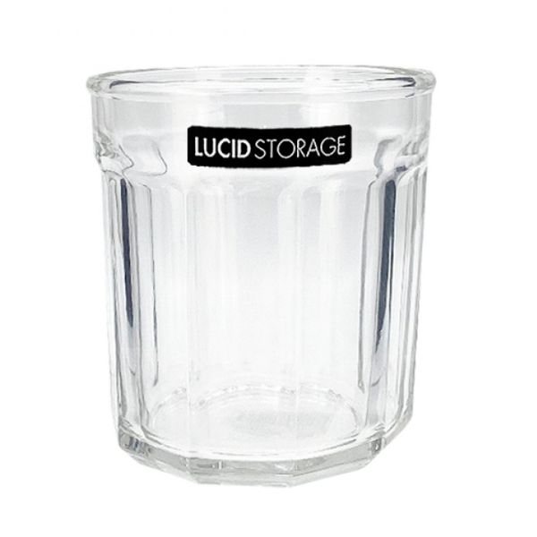 Glass Cup - 9.4cm x 9.4cm x 10.5cm