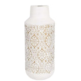 Load image into Gallery viewer, Large Metal Vase - 16cm x 36cm
