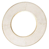 Load image into Gallery viewer, Hamptons Round Metal Mirror - 80cm
