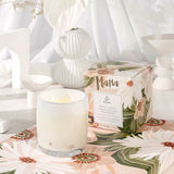 Load image into Gallery viewer, Mama White Lotus, Geranium Leaf &amp; Bergamot Scented Soy Candle - 400g
