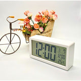 Load image into Gallery viewer, White Big Digital Clock Calendar With USB - 19cm x 9.5cm x 5cm
