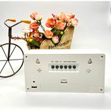 Load image into Gallery viewer, White Big Digital Clock Calendar With USB - 19cm x 9.5cm x 5cm
