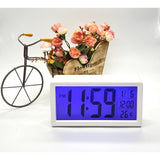 Load image into Gallery viewer, White Big Digital Clock Calendar With USB - 19cm x 9.5cm x 5cm
