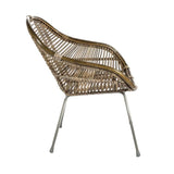 Load image into Gallery viewer, Natural Rattan Malta Armchair - 86.5cm x 67cm x 68cm
